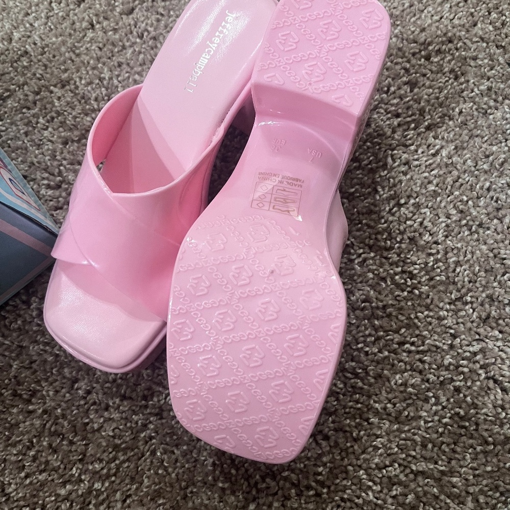 Jeffrey Campbell Bubblegum Platform Sandal